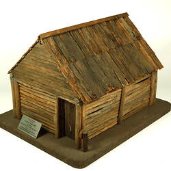 Farm Smithy Model - H.V. McKay's Workshop, Drummartin, Victoria, 1884
