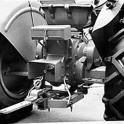 Photograph - H.V. McKay Pty Ltd, Nuffield Tractor, Sunshine, Victoria, Dec 1950