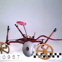 Disc Plough Model - H.V. McKay Massey Harris, Riding Single-Furrow, Reversible, Sunshine, Victoria, 1930s