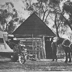 Photograph - McKay Smithy, Drummartin, Victoria, circa 1880s